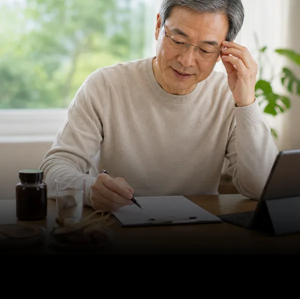 복용 이후 뇌 피로 회복과 인지 반응 지속적 확인 맞춤 관리 이미지